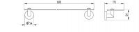 Vorschau: Avenarius Serie 200 Glasablage 60cm