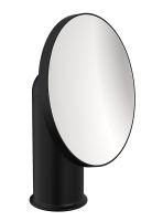 Cosmic Geyser-Essentials Kosmetikspiegel Ø 18cm, 5-fache Vergrößerung, schwarz matt 2773684