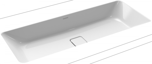 Kaldewei Cono Unterbauwaschtisch 86,9x38,2cm, mit Perl-Effekt, ohne Hahnloch Mod.3088 weiß