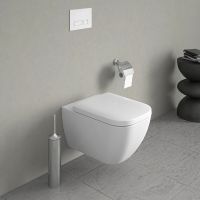 Vorschau: Duravit Happy D.2 Wand-WC 54x36,5cm eckig, weiß 2222092000