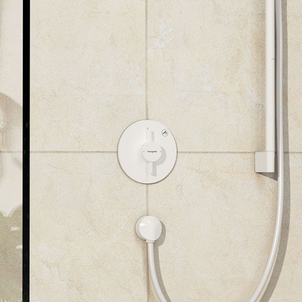 Hansgrohe DuoTurn S Mischer Unterputz für 1 Verbraucher, weiß matt