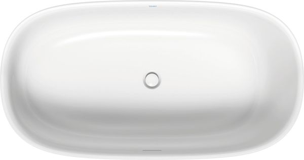 Duravit Zencha freistehende Badewanne oval 160x85cm, weiß