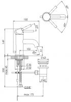 Vorschau: Steinberg Serie 100 Waschtisch-Einhebelmischer mit Ablaufgarnitur 1 1/4", rosè gold