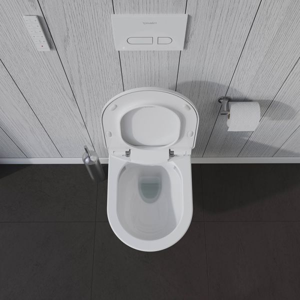 Duravit ME by Starck Wand-WC 57x37,3cm, weiß 2529590000