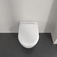 Villeroy&Boch Skyla WC-Sitz mit QuickRelease und Absenkautomatik SoftClosing, stone white 8M81S1RW 