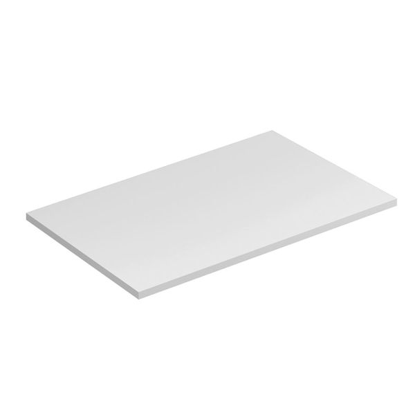 Kludi ICOS Deckplatte 80x50cm für Waschtischunterschrank, weiß matt 50T8053