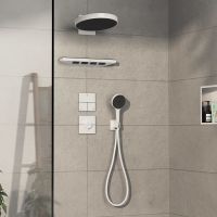 Vorschau: Hansgrohe ShowerSelect Comfort E Ventil Unterputz für 3 Verbraucher, weiß matt