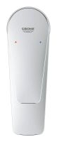 Vorschau: Grohe BauEdge Waschtischarmatur S-Size, Push-Open Ablaufgarnitur, LowFlow 3,5 l/min, chrom