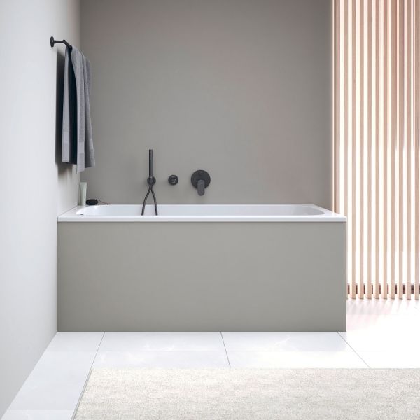 Duravit Qatego Einbau-Badewanne rechteckig 150x75cm, weiß