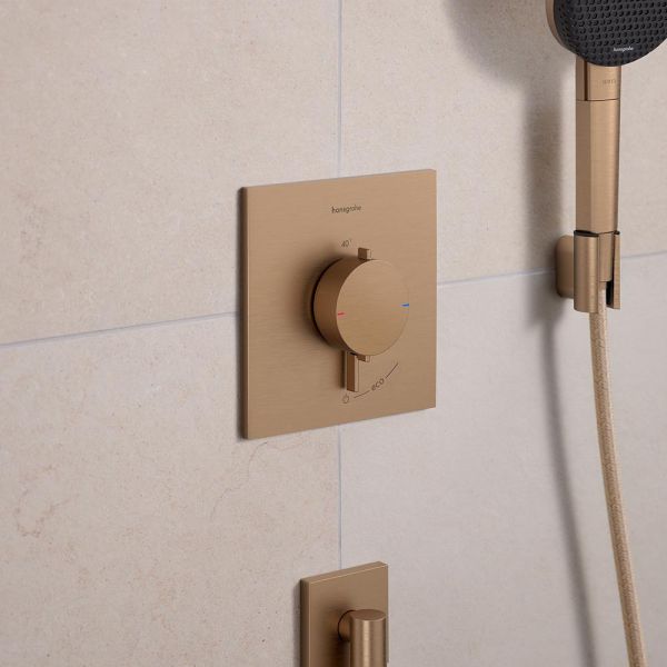 hansgrohe Ecostat Comfort E UP brushed bronze 33710140