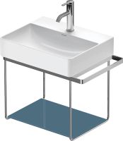 Vorschau: Duravit DuraSquare Glaseinleger für Metallkonsole passend zu Waschtisch 235350 stone blue