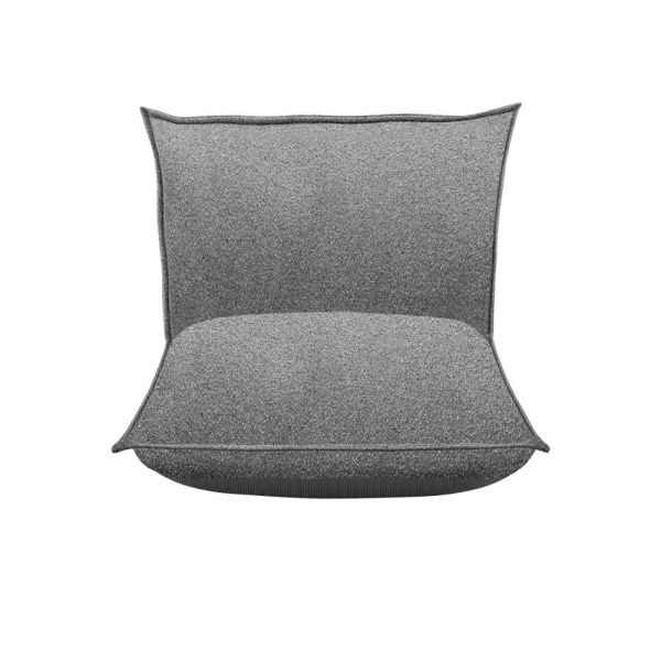 blomus GROW Lounger Chair 100x100cm, stone bouclé 62350