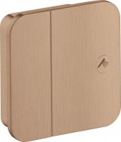 Vorschau: Axor One Abstellventil Unterputz brushed red gold 45771310