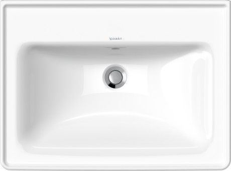 D-Neo Möbel-Set 65cm mit Waschtisch, Waschtischunterschrank und rechteckigem Spiegel DE011201616