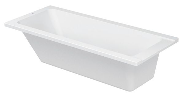 Duravit D-Code Einbau-Badewanne rechteckig 160x70cm, weiß