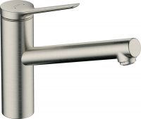 Hansgrohe Zesis M33 Küchenarmatur 150 1jet edelstahl 74802800