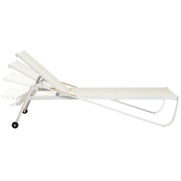 KETTLER DINING DIAMOND Stapelliege weiß matt beige 0103914-5800