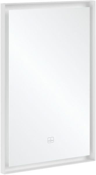Villeroy&Boch Subway 3.0 LED-Spiegel, mit Sensordimmer, 50x75cm, weiß matt A4635000