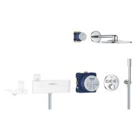Vorschau: Grohe Grohtherm SmartControl PUREFOAM Duschsystem Unterputz mit Rainshower SmartActive 310, chrom 1058120000