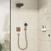 Vorschau: Hansgrohe DuoTurn Q Mischer Unterputz für 2 Verbraucher, brushed bronze
