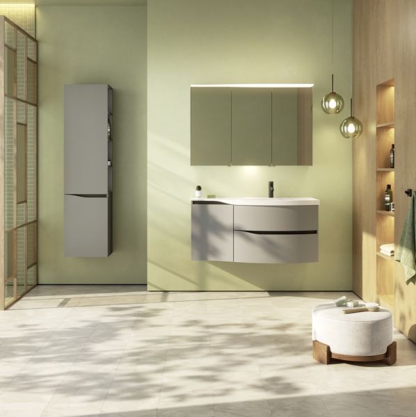 burgbad Sinea 3.0 SHFA122 rechts kieselgrau softmatt