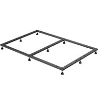 Duravit Tempano Fußgestell 160x75cm, höhenverstellbar 70 - 100mm 791391000000000