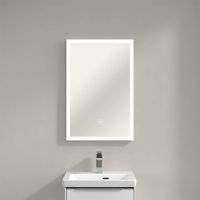 Vorschau: Villeroy&Boch Subway 3.0 LED-Spiegel, 50x75cm, mit Sensordimmer, weiß matt