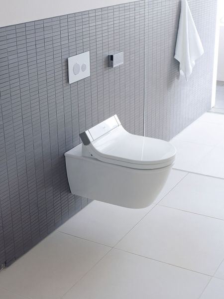 Duravit Darling New Wand-WC für SensoWash®, 62,5x37cm, weiß