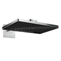 Vorschau: Hansgrohe Rainmaker Select 460 2jet Kopfbrause mit Brausearm 46,1cm, schwarz/chrom