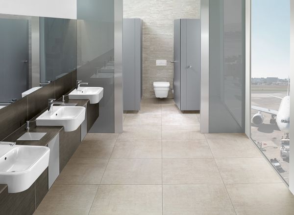 Villeroy&Boch Architectura Vorbauwaschtisch, rechteckig 55x42cm, weiß ohne Überlauf 41905601