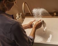 Vorschau: hansgrohe Avalegra AquaUnit Waschbecken 78x48cm mit Ablage, Armatur in brushed bronze 22473140