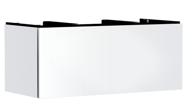 hansgrohe Xilesa E Unterschrank 118x55cm für Konsole, 1 Schubkasten, Grifffuge weiß matt 54267700