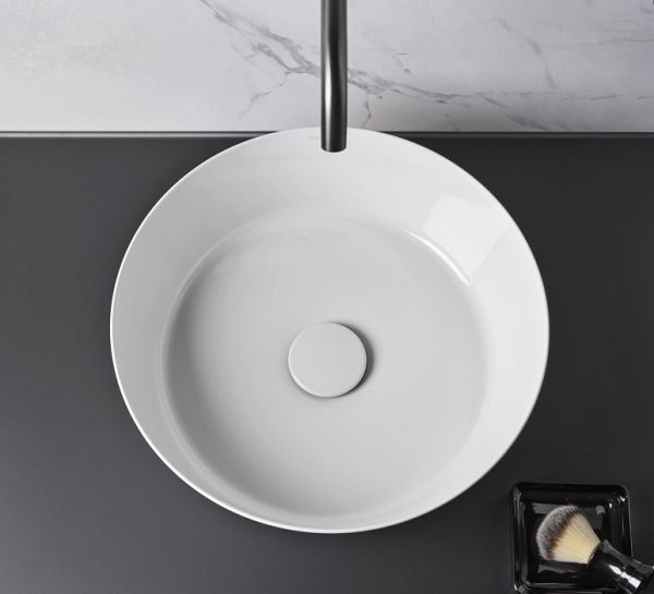 Alape Scopio Schalenbecken kreisförmig Ø32,5cm weiß SB.CO375