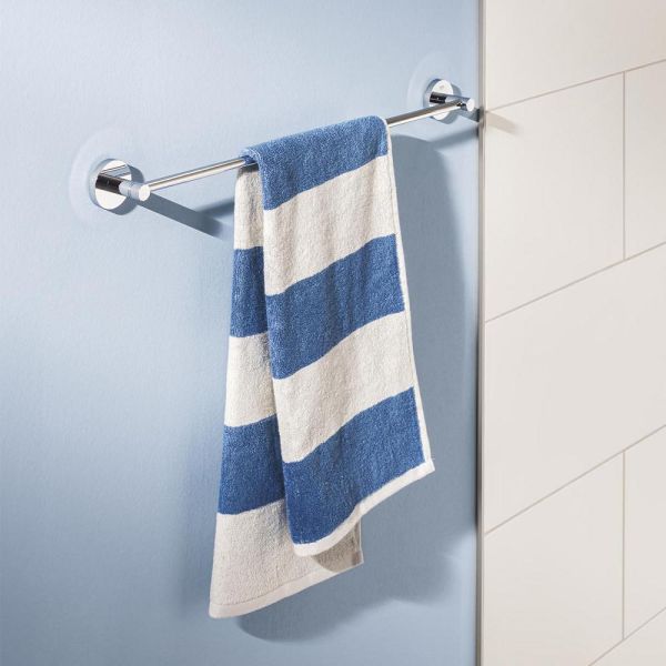 Grohe QuickFix Start Badetuchhalter 60cm, zum Kleben oder Bohren, chrom 41178000