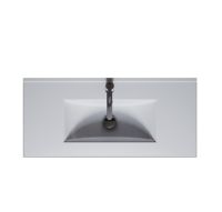 Vorschau: RIHO Porto Slim Waschtisch mit Unterschrank 80x36cm & LED-Spiegel