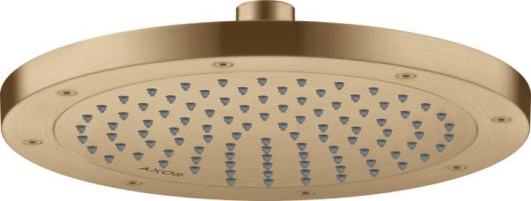 Axor ShowerSolutions Kopfbrause 245 1jet EcoSmart+, brushed bronze 35389140