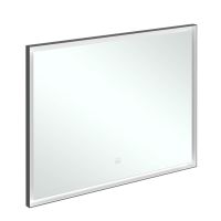 Vorschau: Villeroy&Boch Subway 3.0 LED-Spiegel, 100x75cm, mit Sensordimmer, schwarz matt A46310BC