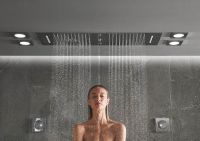 Vorschau: Grohe Rainshower Aqua Duo Deckenbrause inkl. Rohbau-Set, 2 Strahlarten, chrom
