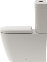 Vorschau: Duravit Happy D.2 Stand-WC für Kombination, Tiefspüler, WonderGliss, weiß
