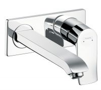 Vorschau: Hansgrohe Metris Einhebel-Waschtischmischer Unterputz mit Auslauf 225mm, chrom