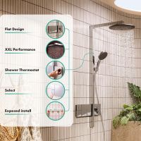 Vorschau: hansgrohe Raindance Alive S Duschsystem 300 mit ShowerSelect Comfort, chrom