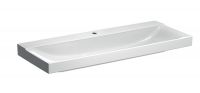 Vorschau: Geberit Xeno² Waschtisch 120x48cm, mit 1 Hahnloch, ohne Überlauf, weiß KeraTect 500551011