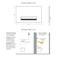 Vorschau: WimTec PROOF T4 manuelle WC-Betätigung SLK 12V Netzbetrieb, edelstahl