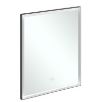 Vorschau: Villeroy&Boch Subway 3.0 LED-Spiegel, 65x75cm, mit Sensordimmer, schwarz matt