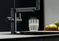 Vorschau: Blanco Evol-S Pro Soda & Filter Küchenarmatur, schwarz matt