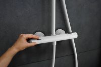 Vorschau: hansgrohe Pulsify S Puro Duschsystem 260 EcoSmart mit Ecostat Fine & 3 jet Handbrause