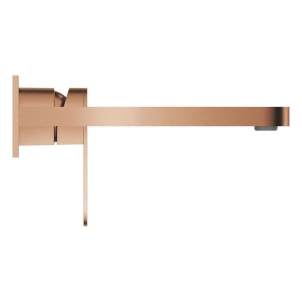 Grohe Plus 2-Loch-Waschtischbatterie Ausladung 203mm, warm sunset gebürstet