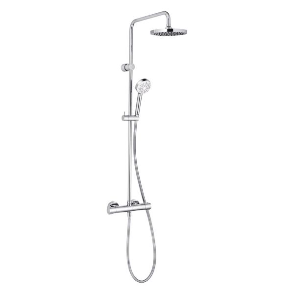 Kludi Logo Thermostat-Dual-Shower System, chrom 6809405-00