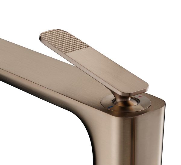 Axor Citterio C Cubic Cut Einhebel-Wannenarmatur, bodenstehend