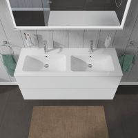 Vorschau: Duravit L-Cube Waschtischunterschrank 129x48cm 2 Schubladen für ME by Starck 233613